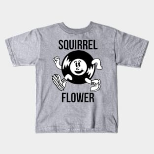 Squirrel Flower Kids T-Shirt